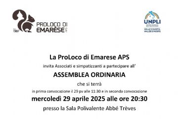 Assemblea Ordinaria della Proloco