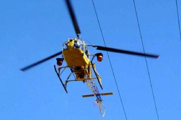 Ispezione linee elettriche aeree