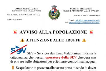 SEV | Occhio alle truffe