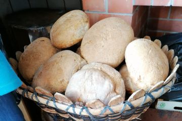 (RI) Accensione del forno a legna